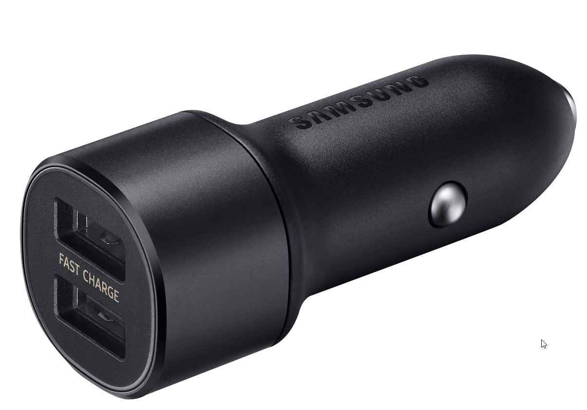 Samsung EP-L1100NB Schnellladegerät mit 2 USB- A Anschlüssen Schwarz Bulk Samsung EP-L1100NB Schnellladegerät mit 2 USB- A Anschlüssen Schwarz Bulk